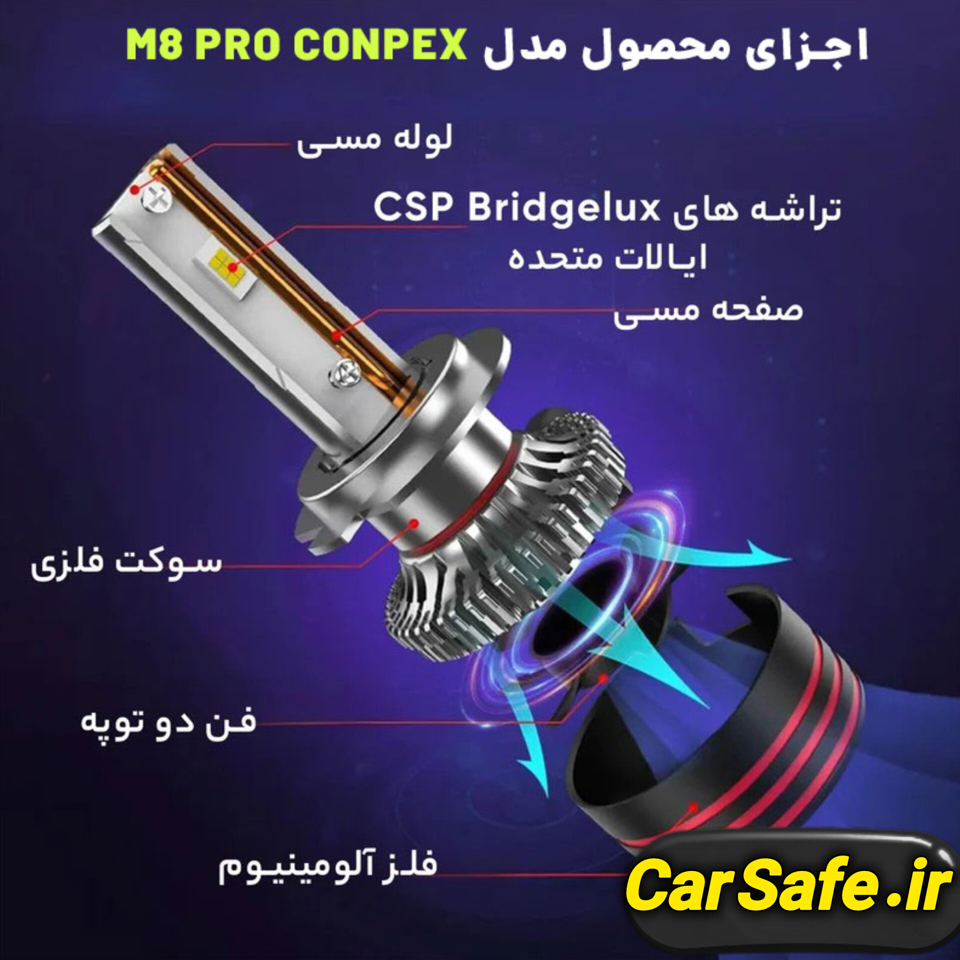 #هدلایت_کانپکس_پرو_اصلی